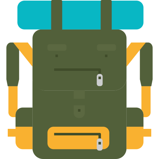 mochila icono gratis