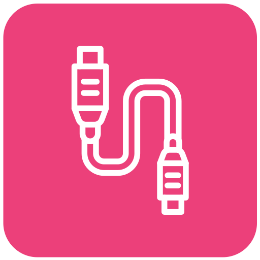 cable de datos icono gratis