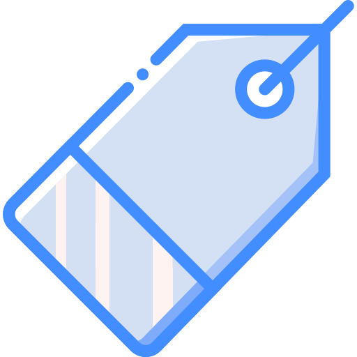 etiqueta de precio icono gratis