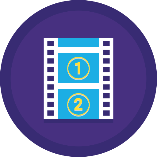 Movie tickets Flaticons.com Lineal icon