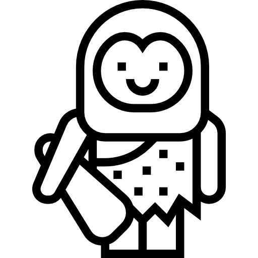 höhlenbewohner kostenlos Icon höhlenbewohner kostenlos Icon