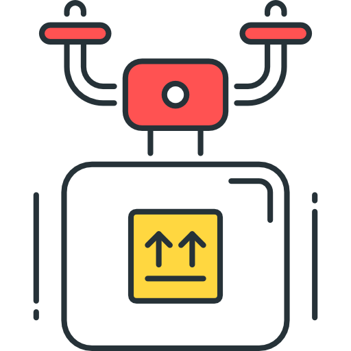 Drone free icon Drone free icon