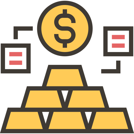 Слиток золота бесплатно иконка