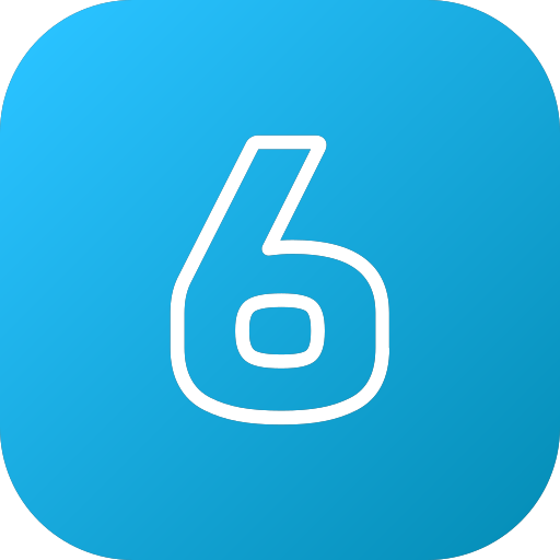 six Icône gratuit