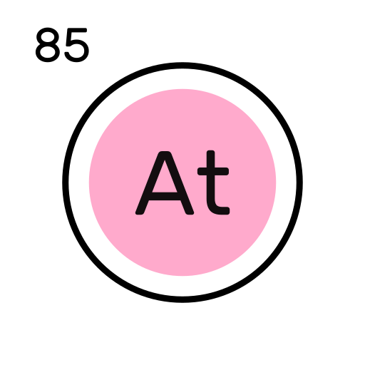 Astatine free icon Astatine free icon
