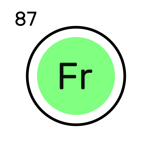 Francium free icon Francium free icon