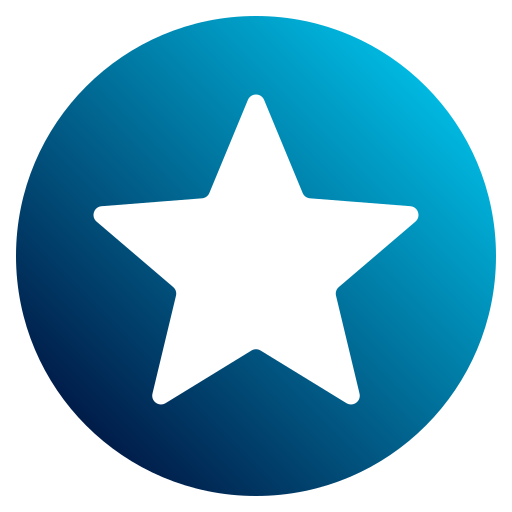 Star Generic Flat Gradient icon