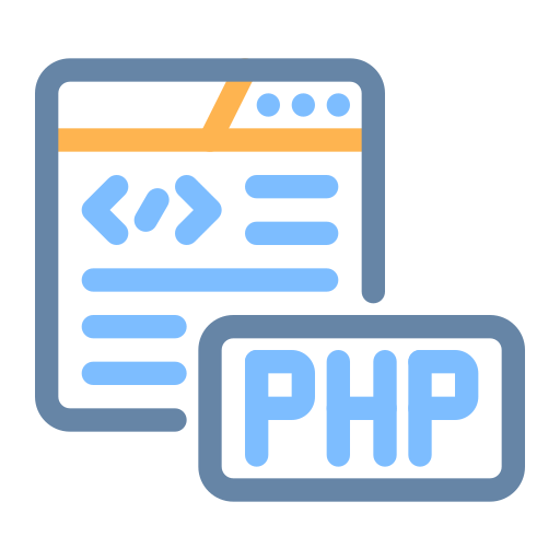 Php Generic Outline Color icon