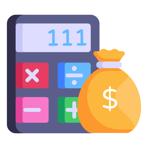 presupuesto icono gratis