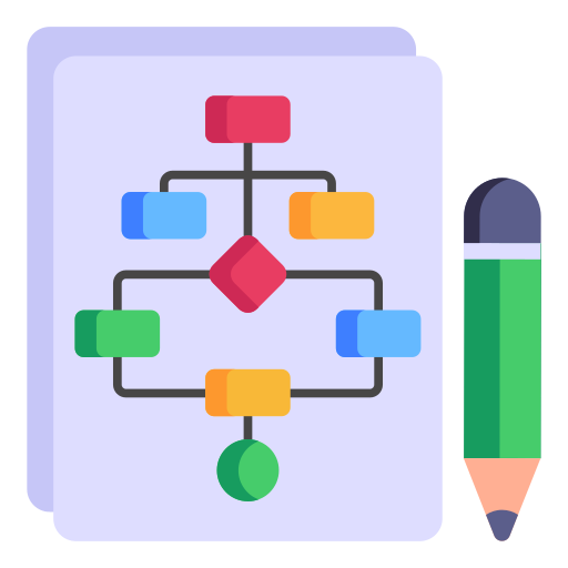 Icono De Diagrama De Flujo Generic Flat