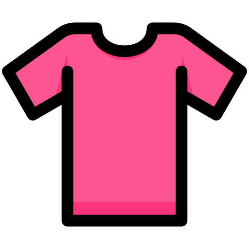 Tshirt Generic Outline Color icon