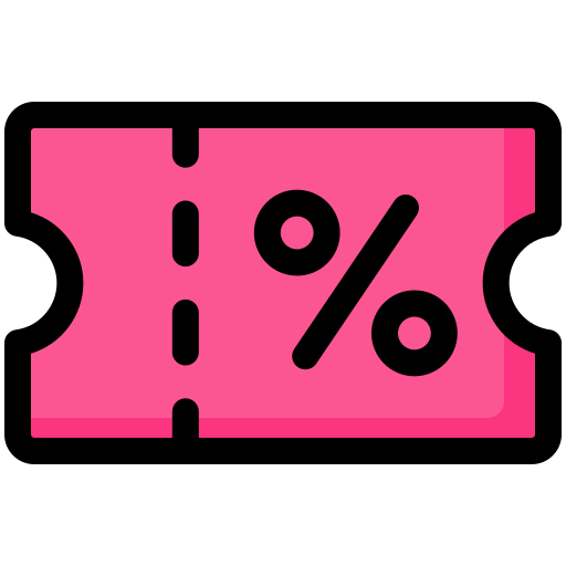 Coupon Generic Outline Color icon