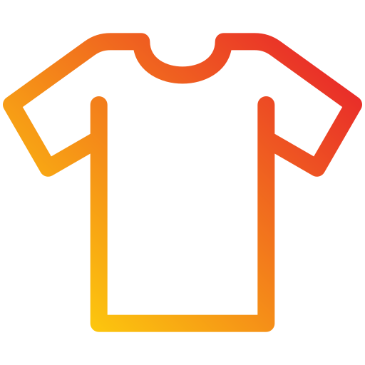 Tshirt Generic Gradient icon