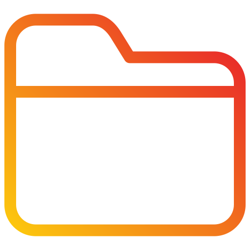 Folder Generic Gradient icon