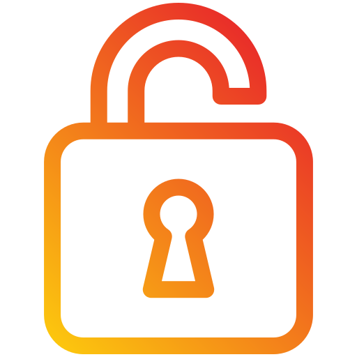 desbloqueado icono gratis