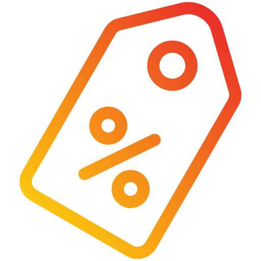 etiqueta de precio icono gratis