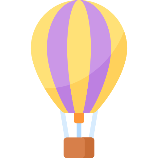 Hot air balloon Special Flat icon