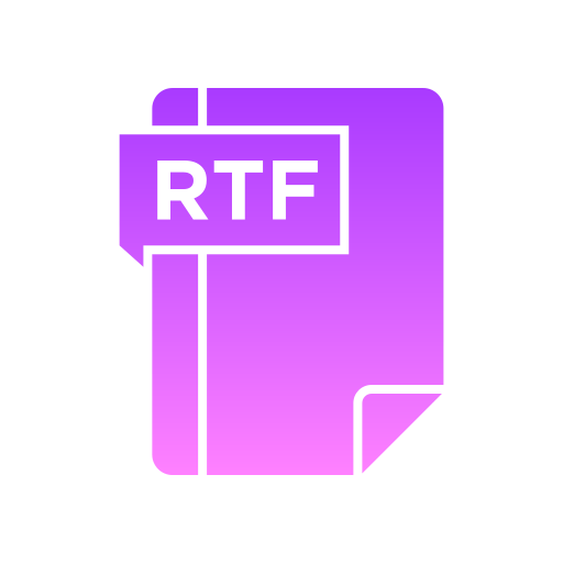 rtf icono gratis