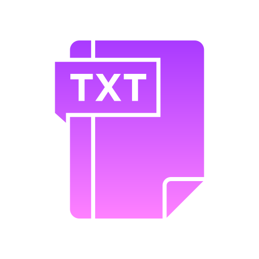 txt icono gratis