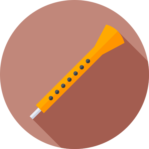 flauta icono gratis