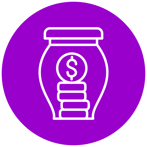 ahorros icono gratis