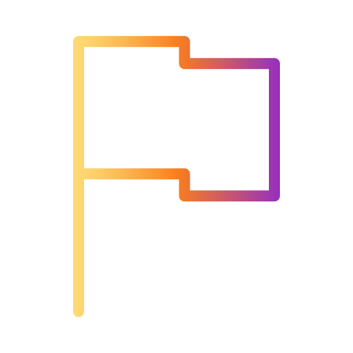 Flag free icon
