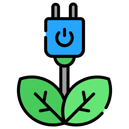 energía verde icono gratis