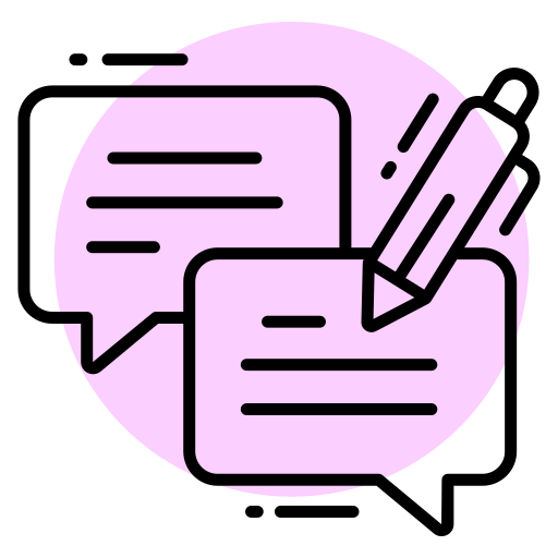 reseñas icono gratis