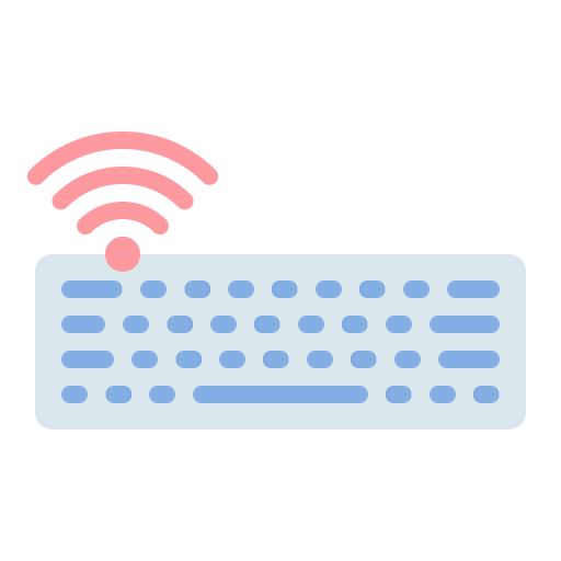 teclado inalambrico icono gratis