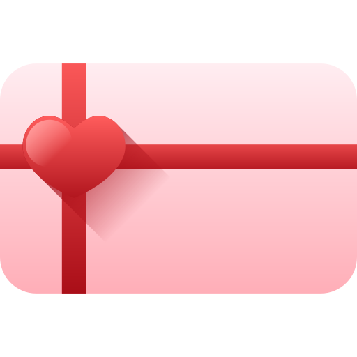 tarjeta de regalo icono gratis