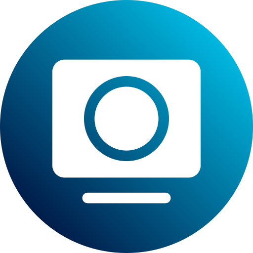 cámara web icono gratis