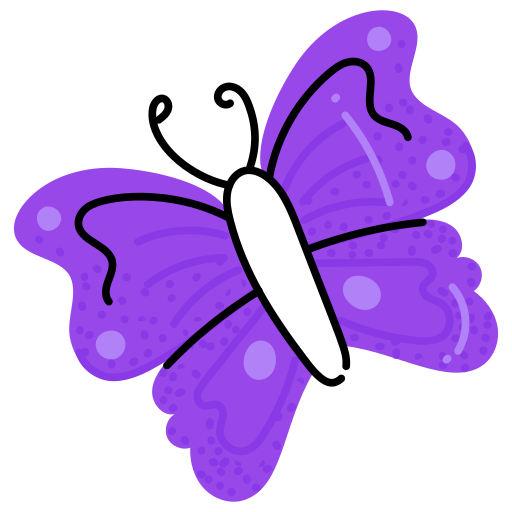mariposa gratis sticker