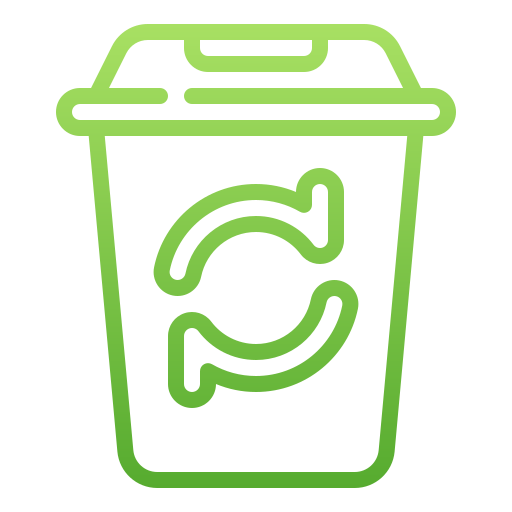 papelera de reciclaje icono gratis