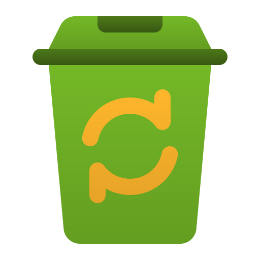 papelera de reciclaje icono gratis