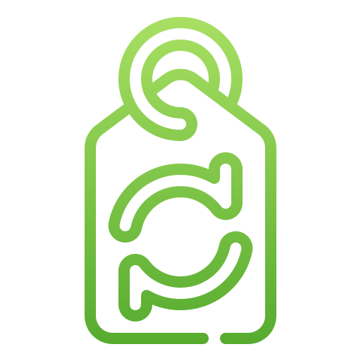 Étiquette écologique Icône gratuit Étiquette écologique Icône gratuit