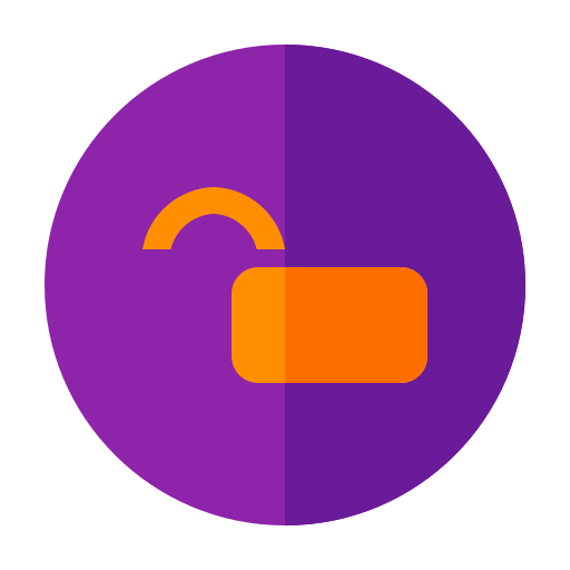 Unlock free icon Unlock free icon