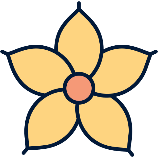 Jasmine Generic Outline Color icon