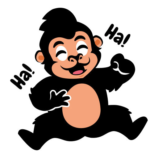 rire gratuit sticker