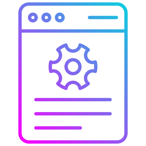 Content management Generic Gradient icon