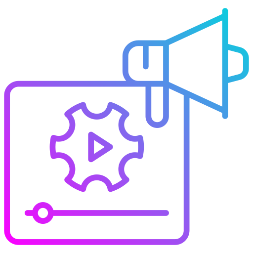 vídeo marketing icono gratis