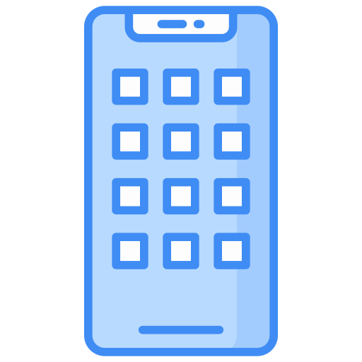 aplicación movil icono gratis