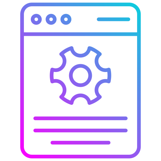 Web Development Generic Gradient Icon