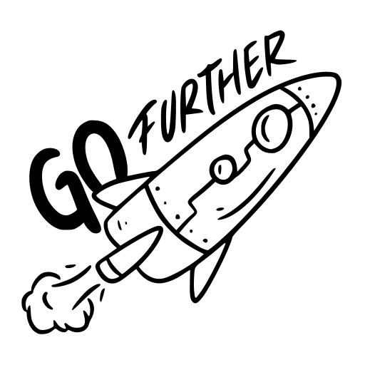 fusée gratuit sticker