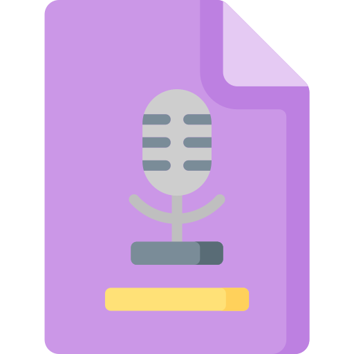 archivo de audio icono gratis