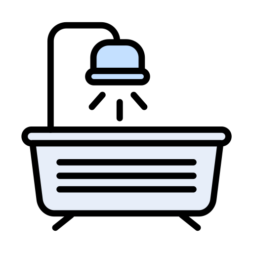 tina de baño icono gratis
