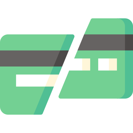 Debt free icon Debt free icon