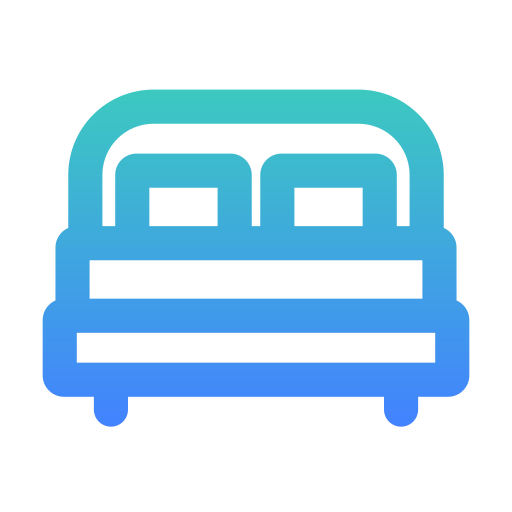 Bed free icon