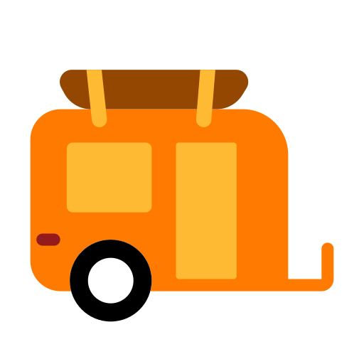 autocaravana icono gratis