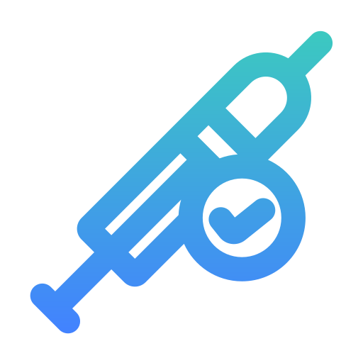 Vaccine free icon