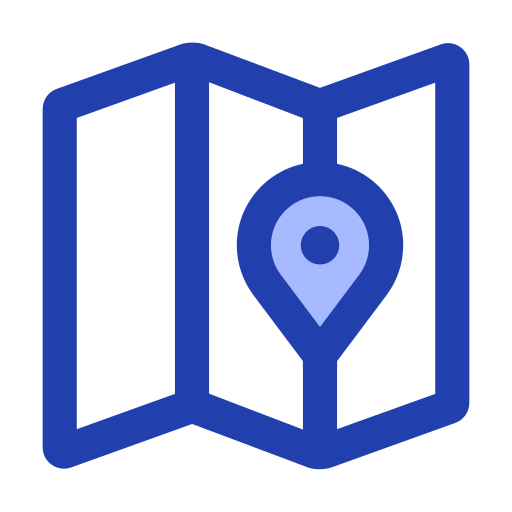 Location pin Generic Blue icon